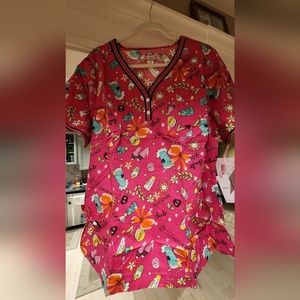 Koi scrub top 2x women's
